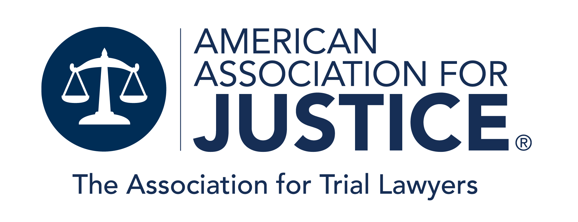 American Association of Justice logo for Hale Injury Lawyers Located in 1735 Ryan St, Lake Charles, LA 70601