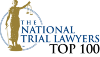 National Trial Lawyers Top 100 logo for Hale Injury Lawyers Located in 1735 Ryan St, Lake Charles, LA 70601